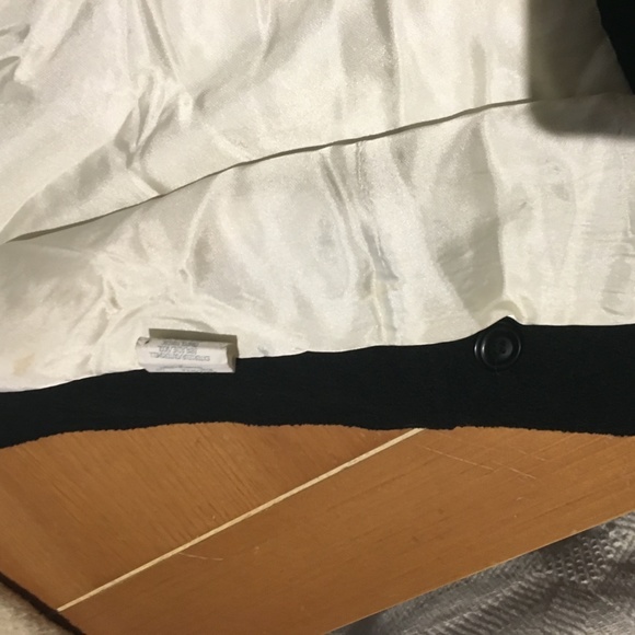 Women's tri-colour hooded wool coat, size 5 - Picture 11 of 13